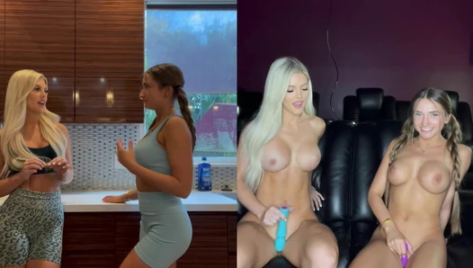 Skylar Mae - 0905 Scarlett Kisses And Skylar Mae GG Fun In Cinema Room forum
