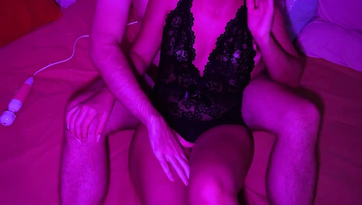 College Couple - 12 ORGASMS, shaking and moaning while masturbating over panties [67114cfb8f381]