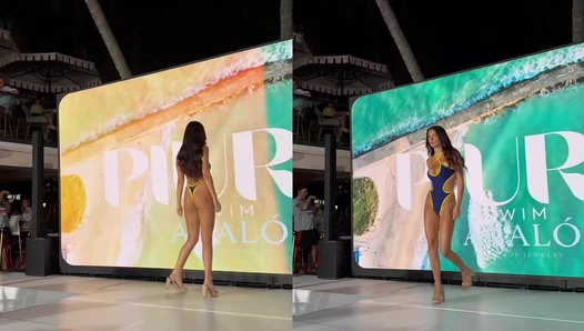 Gianna Thimons - 20260603 walking for piura swim at miami swim week ð¤ giannaloren [76473219208531018