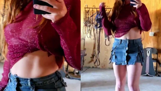 NaughtyRedFarmgirl - Video Leaks #17