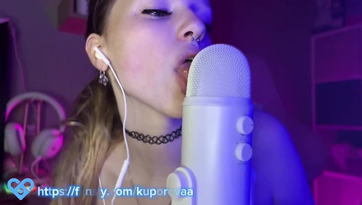 Kuporovaa Krupa - ASMR LICKING АСМР ЛИКИНГ