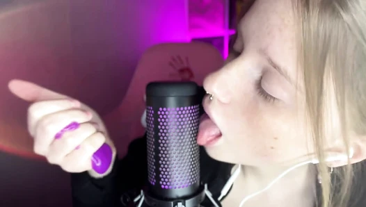 Kuporovaa Krupa - 20231207 ✨ ASMR LICKING AND SLIME ｜ АСМР ЛИКИНГ И СЛ