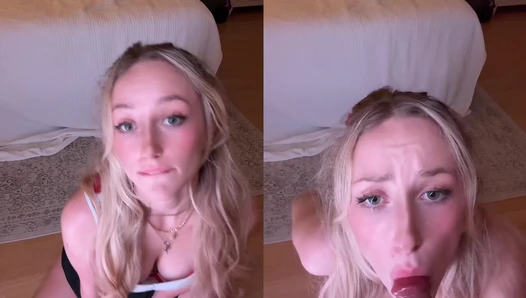 Bella Rae - e dildo bj