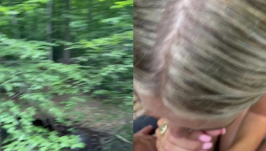 Ambie Bambi - My step brother was horny so I gave him a blowjob on our vacation [697ab86ad779a]