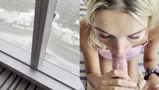 Ambie Bambi - College teen girl has to give blowjob to join sorority [66dfa1323f5eb]