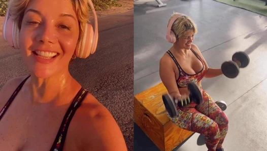 Monicest - Hoy me levante temprano, 4 y 30 A M , me fui a trotar a mi hermosa Playa la Caracola 😍,
