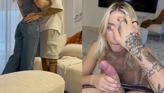Rebecca McLeod - heralteregoo our hottest blowjob video + tittyfucking