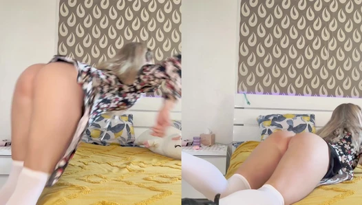 Creamyspot - 670661724 checking my bed before filming results i need a new bed t 0