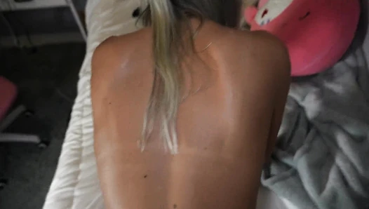 Ambie Bambi - College Slut Gets Fucked While Her Boyfriend is on the Phone! [673cfb8743b23]