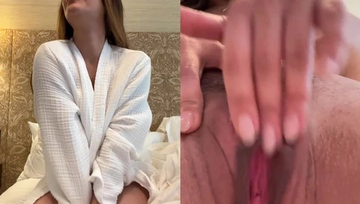 Eva Lovia - Hotel White Robe Solo