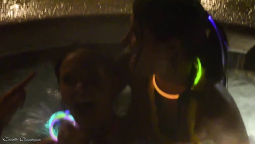 Carlotta Champagne - CC-Hot-Tub-Panda-Party_CC-Hot-Tub-Panda-Party