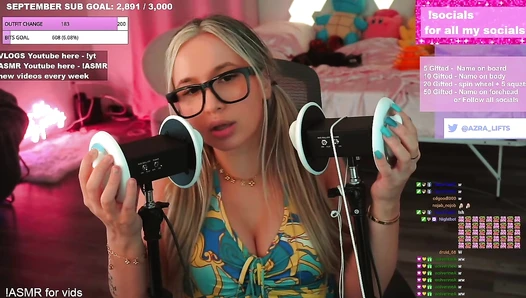 azra_lifts - BEST DOUBLE EAR LICKING ASMR PT.5