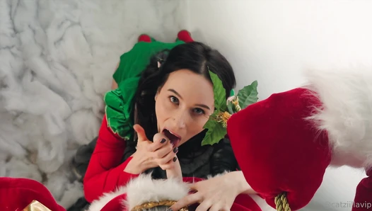 Catzilla - santa