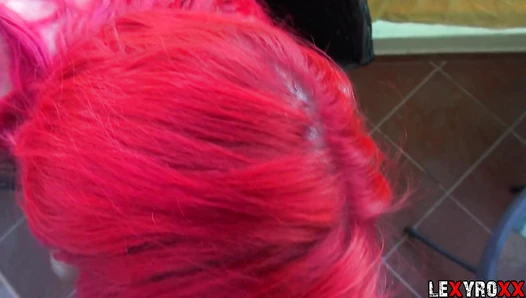 Lexy Roxx - Privat und unzensiert   vom Urlaubsflirt auf dem Balkon durchgefickt