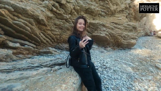 Hermione_Potter - We visit Mallorca in Spain and strangers watch how i suck his cock. [65bd76ad7335c][1080p]