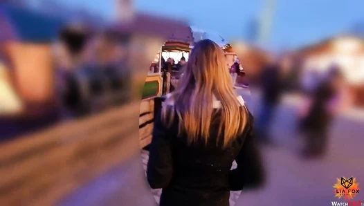 [12.12.21] Lia Fox   Quickie Creampie auf dem Weihnachtsmarkt am Alexanderplatz