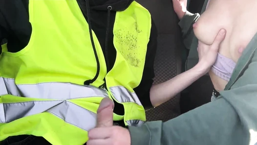 luna lou - 18, verschwitzt, unerfahren Ich habe dem JUNGFRÄULICHEN Baustellen Azubi den Feier