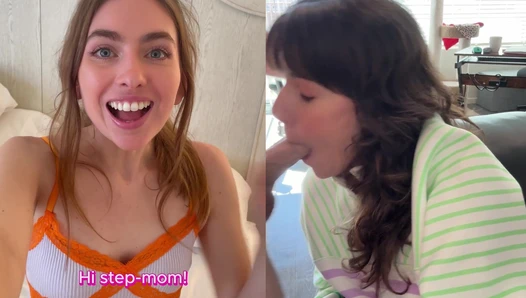 Kylie island - Modern Step Family StepSis and StepMom Sucking Cock and Bonding [66476bf9647c5]