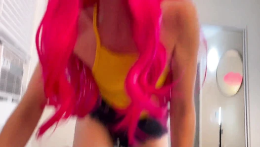 Kylie island - Tongue Kissing Lesson For Stepsis (Using Cock) [65cbf913c6adf]