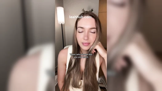 Leahfitxx - Horny Blonde just being super friendly [668de76263eee]