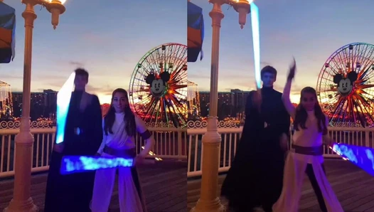 Lea Martinez - masstiktok slayeas smacks me in face but continues to dance cringecarter starwars rey luke