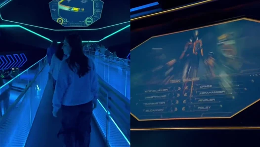 Lea Martinez - masstiktok slayeas This is easily one of my favorite rides in all the parks tron tronride d