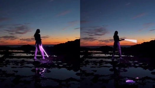 Lea Martinez - masstiktok slayeas across the stars starwars lightsabers viral fMfkK24q