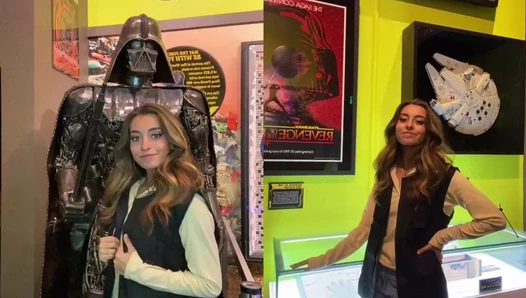 Lea Martinez - masstiktok slayeas got to hold Han Solos ORIGINAL BLASTER TODAY RbPmR5AO