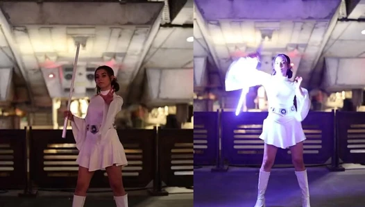 Lea Martinez - masstiktok slayeas I am a Jedi, like my father before me princessleia jedi lightsabers vir