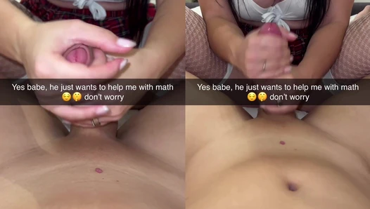 celinecesco - I fuck my best friend while studying and send it to my cuckold boyfr [68f2635821617]