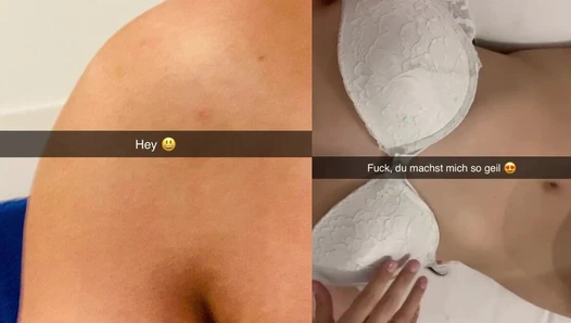celinecesco - Stepbrother Fucks His 18 Year Old Stepsister Doggystlye on Snapchat [64903bb5d4297]