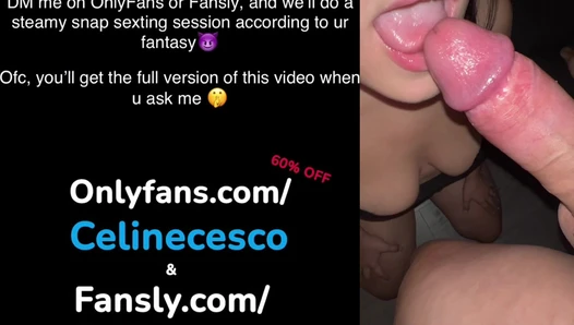 celinecesco - Blowjob and handjob compilation cheating 18 year old gets horny and [69541cb3853a6]