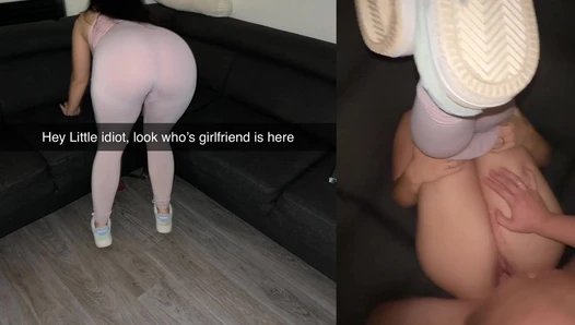 celinecesco - snapchat cuckold compilation 18 year old cheats on her boyfriend aft [6669c61a2ba66]