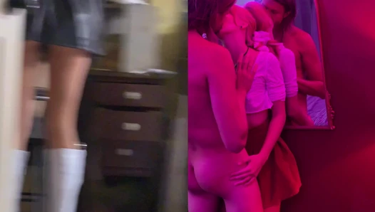 Softgirldiana - Real Couple Making Love in the Bedroom Mirror [68efef2be2ba4] video concat